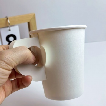 Good Selling Coffee Tea Paper Cups for Hot Drinks with Handle