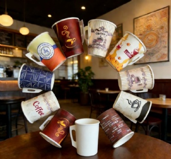 Good Selling Coffee Tea Paper Cups for Hot Drinks with Handle