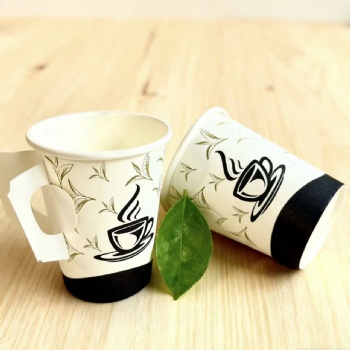Hot Cold Drinks Paper Coffee Cups