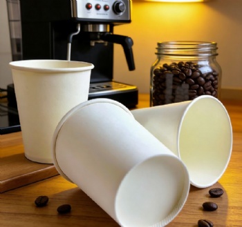 2.5oz-16oz Pure White  Factory Direct Sale of Disposable Thickened Paper Cups for Coffee Tea Beverage