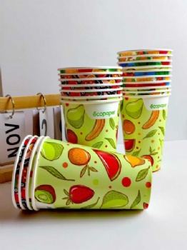 Disposable Factory Price Customization Paper Cups for Cold Beverages