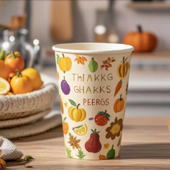 Single Wall PE Coated Disposable Paper Cups