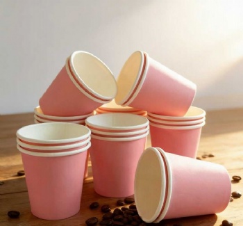 PE Coated Single Wall  Disposable Paper Cups