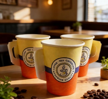 High Quality Cheap Price Factory Wholesale Good Selling Coffee Tea Paper Cups for Hot Drinks with Handle